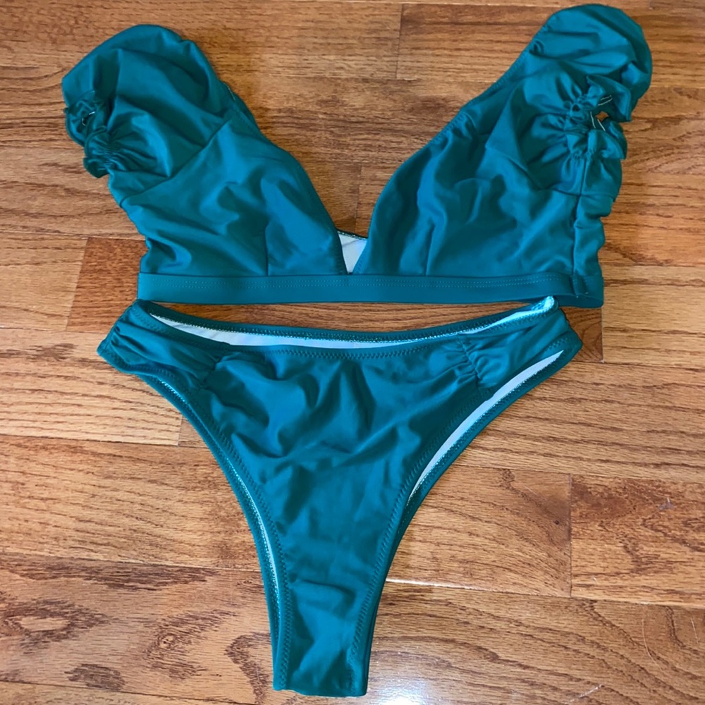 Green bikini
